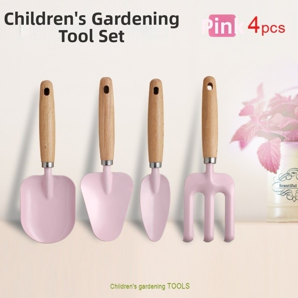 Gardening Tools Kit For Kids - Conjunto de Ferramentas de Jardim Coloridas