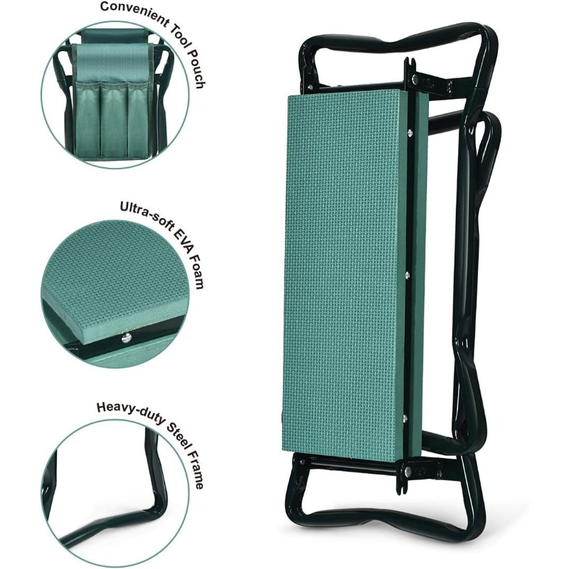 Banquinho Dobrável 2 em 1 para - Gardening Tools Kit For Sale avaliação e preço