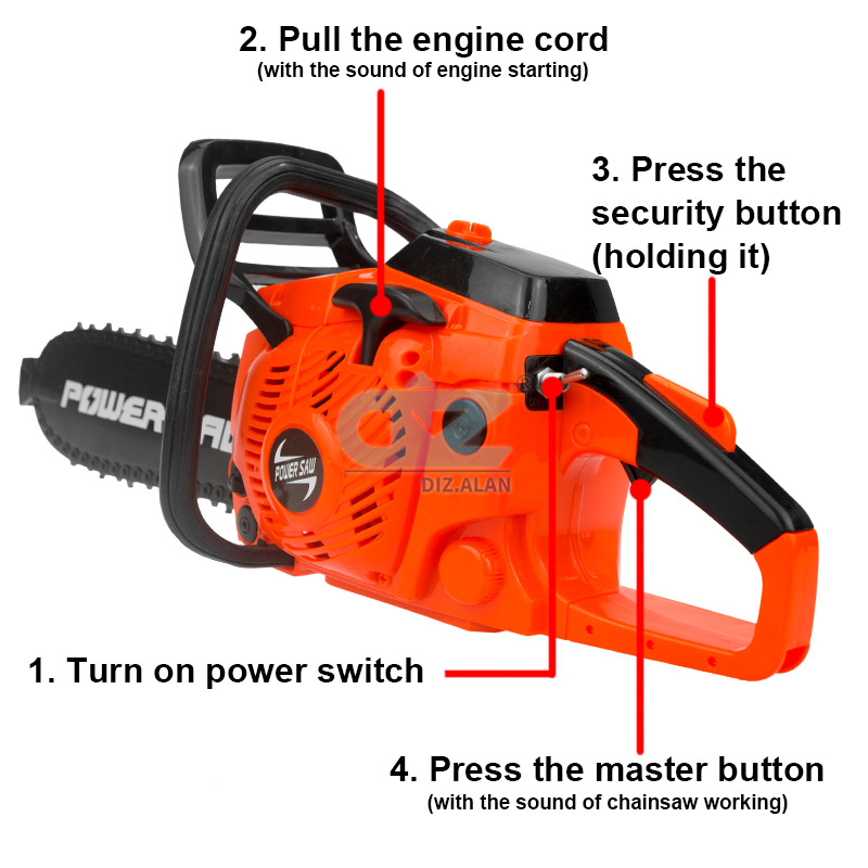 Crianças ferramentas motosserr - Gardening Tools Kit For Kids avaliação e preço