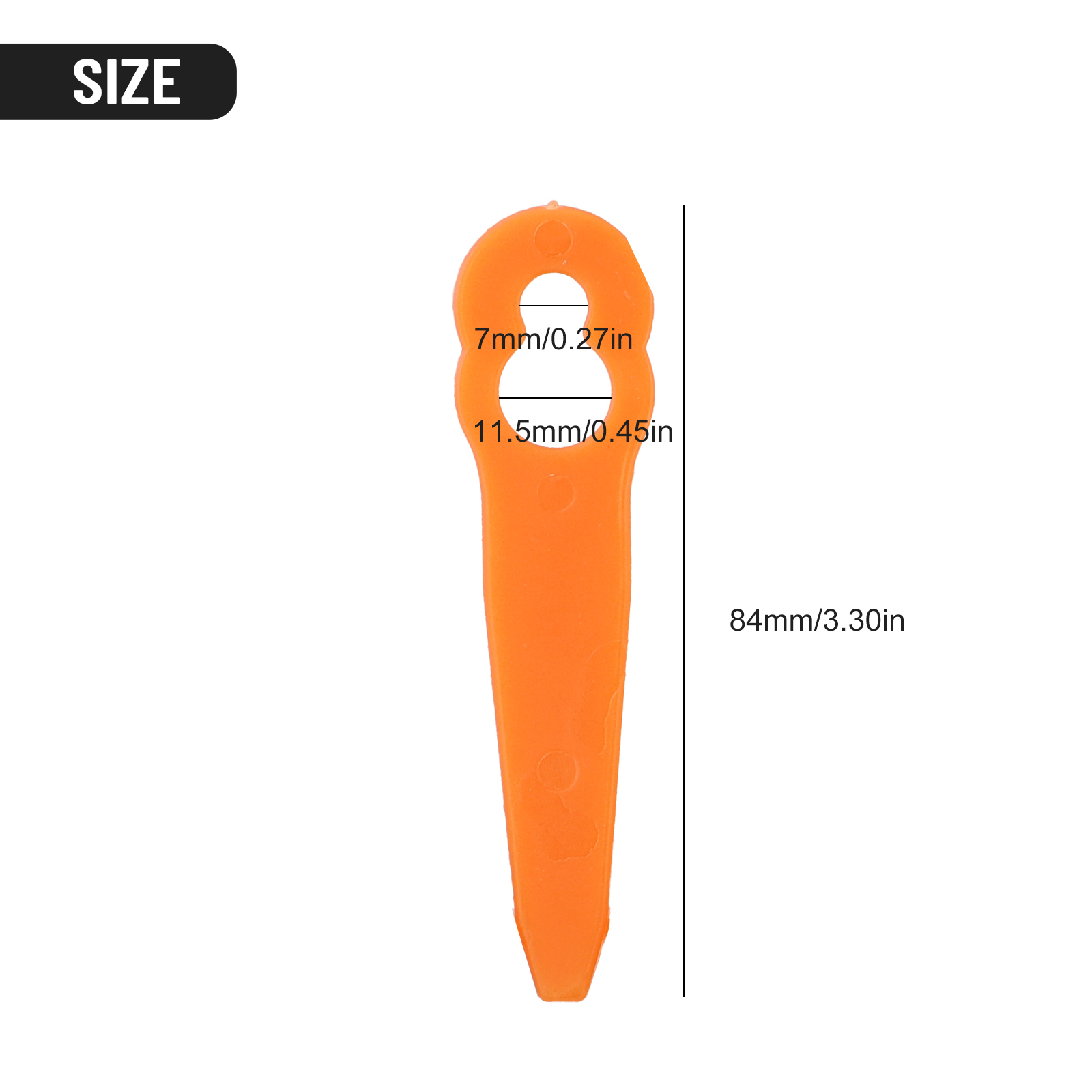 100 Lâminas de Plástico de Rep - Gardening Tools Basic avaliação e preço